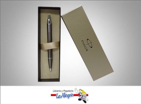 [G88214] BOLIGRAFO EJECUTIVO RETRACTIL MODELO IM METAL MARCA PARKER
