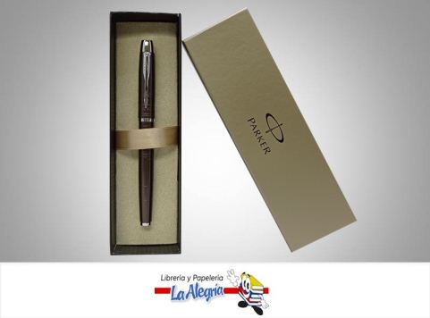 [G88223] BOLIGRAFO EJECUTIVO CON TAPA MODELO IM PREMIUM MARRON MARCA PARKER