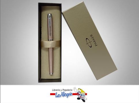 [G88225] BOLIGRAFO EJECUTIVO CON TAPA MODELO IM PREM ROSE GOLD MARCA PARKER