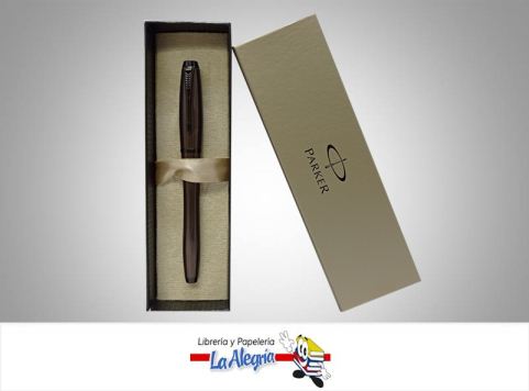 [G88412] BOLIGRAFO EJECUTIVO CON TAPA MODELO URBAN PREMIUM METAL MARRON MARCA PARKER