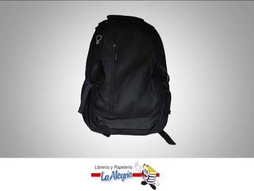 [GA301B] MORRAL PORTA LAPTOP GA301B CON USB NEGRO MARCA OFIMUNDO