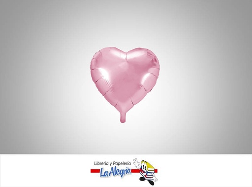 [GLOBOF5061] GLOBO FOIL 5'' CORAZON ROSADO UND    