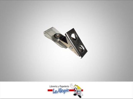 [GPCA101] GANCHO PORTA CARNET METAL UND MARCA S/M   