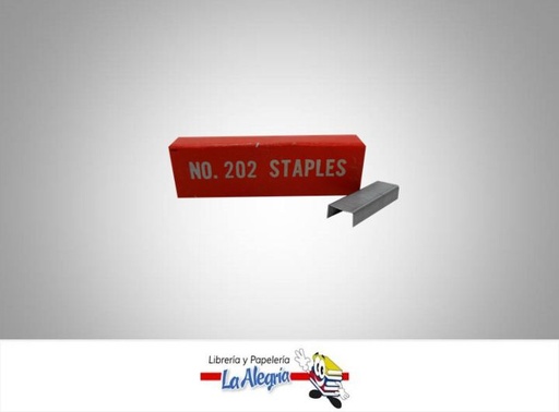 [GRAP002] GRAPA LISA N-10 1000 UND MARCA STAPLES MAX   