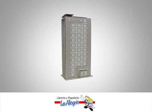 [HOTEL] HOTEL P/MAQUETA 12 PISOS ESC 1:100 UND MARCA S/M   