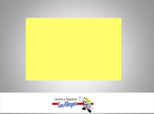 [KB669605] CARTULINA KIMBERLY 66X96CM AMARILLO PALIDO MARCA KIMBERLY