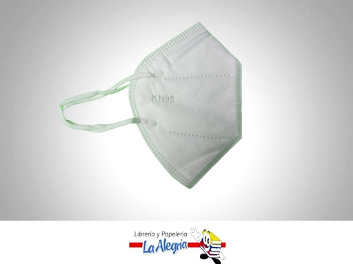 [KN95B] MASCARILLA DESECHABLE KN95 BLANCO UND MARCA BRUFER   