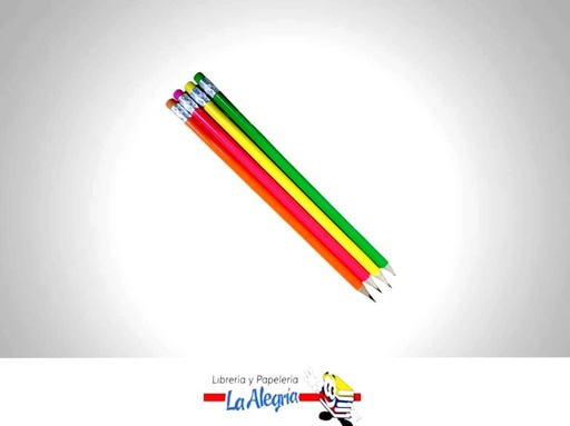[LAP043] LAPIZ GRAFITO TRIANGULAR 2HB NEON UND MARCA SYSABE   