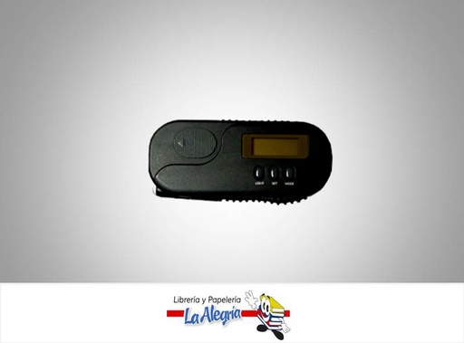 [LAP09] RELOJ PLASTICO VIAJERO C/LAMPARA UND    