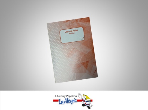 [LIAC300] LIBRO DE ACTAS 300 FOLIOS MARCA S/M   