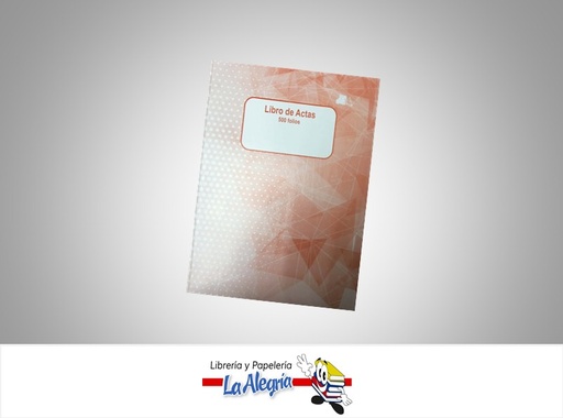 [LIAC500] LIBRO DE ACTAS 500 FOLIOS MARCA S/M   