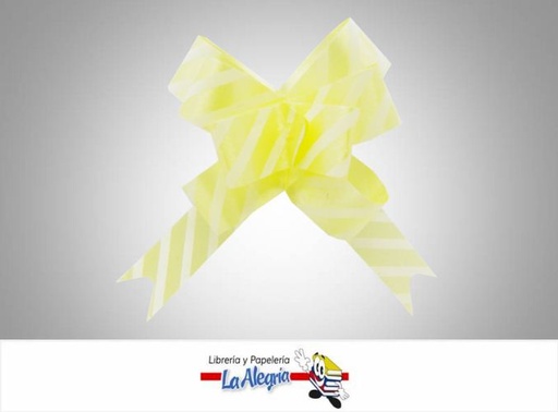 [LMG00118004] LAZO MAGICO 12X250MM AMARILLO C/RAYA UND MARCA S/M   
