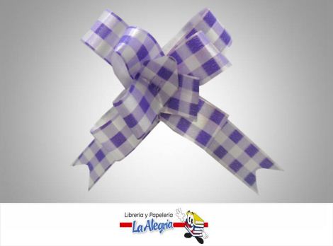 [LMG0014038] LAZO MAGICO 12X250MM MORADO/CUADRO UND MARCA S/M   