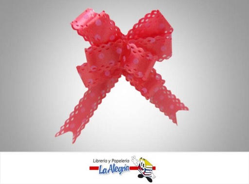 [LMG0017051] LAZO MAGICO 12X250MM ROJO/PUNTO UND MARCA S/M   