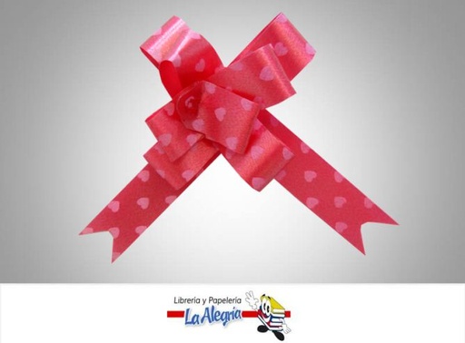 [LMG0019051] LAZO MAGICO 12X250MM ROJO/CORAZON UND MARCA S/M   