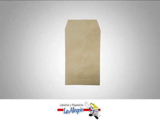 [M040] SOBRE KRAFT DE PAGO N114140M 10X16 CM UND MARCA S/M