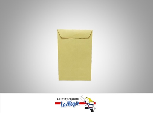 [M060] SOBRE KRAFT 1/2 CARTA 15X23 CM UND MARCA S/M   