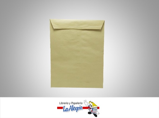 [M090] SOBRE KRAFT CARTA 23X29 CM UND MARCA S/M   