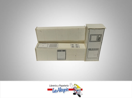 [M7] COCINA C/HORNO P/MAQUETA ESC 1:50 UND MARCA S/M   