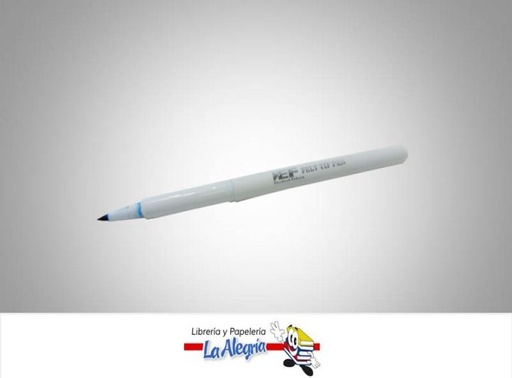 [MAR006] MARCADOR PERMANENTE PTA/FIELTRO AZUL MARCA EBERHARD FABER   