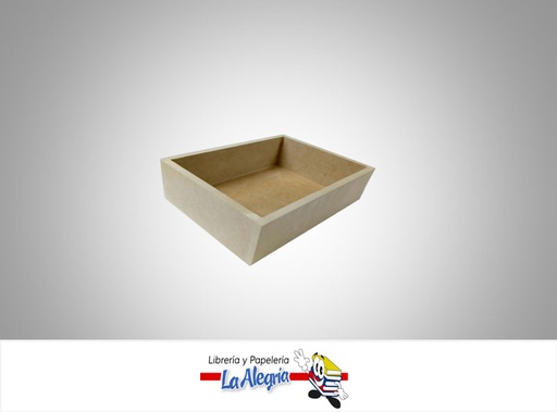 [MCARX32] CAJA RECTANGULAR MDF22,5X17,5X7 CM UND MARCA S/M   