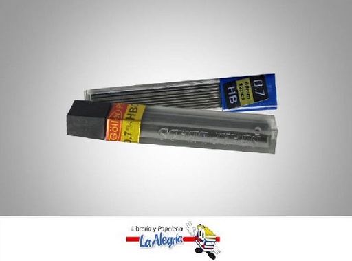 [MN07] MINA 0,7MM HB PAQ 12PZ MARCA S/M   