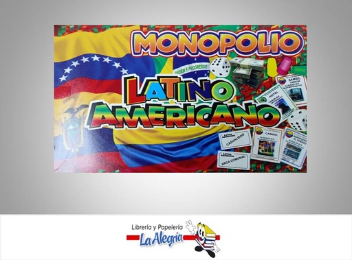 [MONOPOLIO01] MONOPOLIO LATINO AMERICANO MARCA OLIPAO   