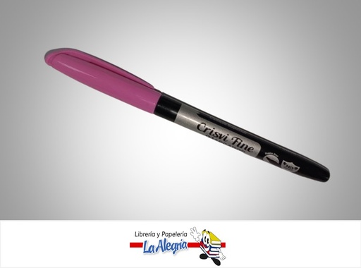 [MPF061] MARCADOR PUNTA FINA ROSADO UND MARCA CRISVI   