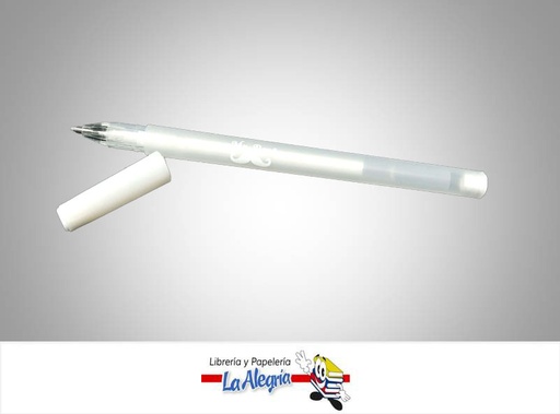 [MRPEN01] BOLIGRAFO PTA/MEDIA C/TAPA BLANCO UND MARCA MR PEN   