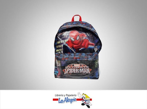 [MS004] MORRAL ESCOLAR MEDIANO SPIDER MAN MARCA S/M   