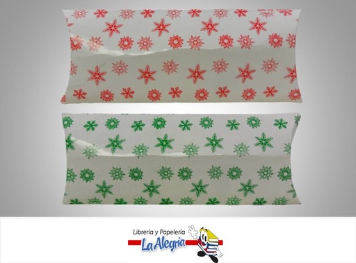 [NKJS4] CAJA DE REGALO 17,5X7,5 D/NAVIDAD MARCA S/M   