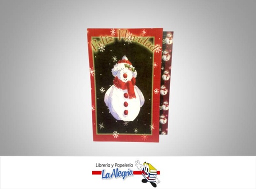 [NUS0026] TARJETA DE REGALO 17,7X34,8 SURTIDAS MARCA S/M   