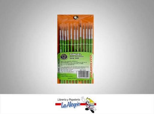 [PA30004] PINCEL MANGO CORTO N-04 UND MARCA BARRILITO   