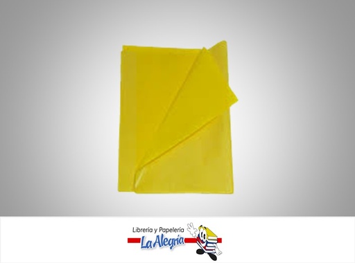 [PAPCAL03] PAPEL CALCANTE 44X56CM AMARILLO UND MARCA S/M   