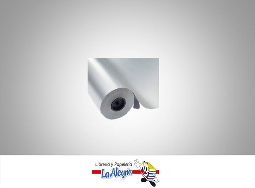 [PAPEL21] PAPEL DE REGALO METAL 70X100CM PLATEADO MARCA S/M   