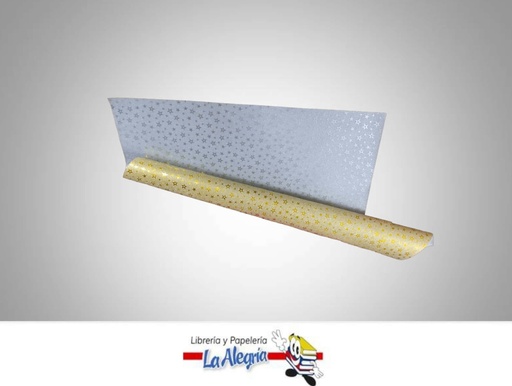 [PAPELGWP01] PAPEL DE REGALO ESTRELLA 50X70 DORADA UN MARCA POINTER   