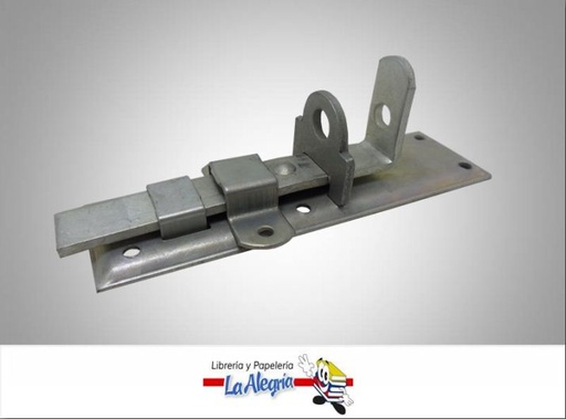 [PASAD003] PASADOR D/PUERTA METALICO 12,5CM MARCA S/M   