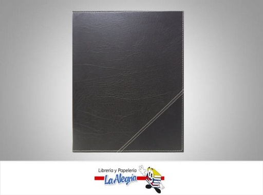 [PBC101] PORTA BLOCK D/CUERO CARTA MARCA S/M   