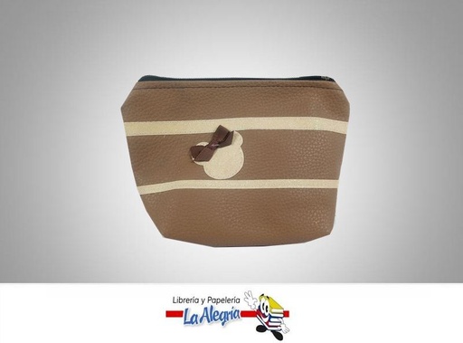 [PC0036] PORTACOSMETICO S/CUERO 19X14CM MINIE MA MARCA ADRIESDESIGN   