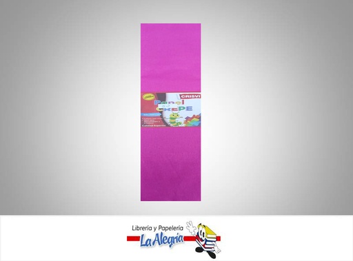 [PC031] PAPEL CREPE 50X200 CM MAGENTA UND MARCA CRISVI   