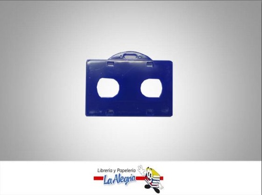 [PCAH007] PORTA CARNET HORIZONTAL AZUL OSCURO UND MARCA S/M   