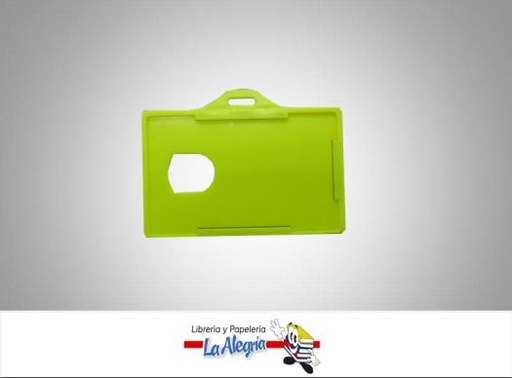 [PCAH111] PORTA CARNET HORIZONTAL AMARILLO NEON UN MARCA S/M   