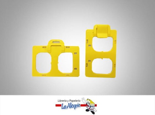 [PCAM001] PORTA CARNET MULTIUSO AMARILLO UND MARCA S/M   