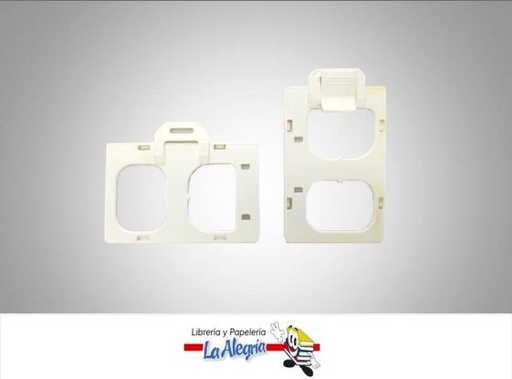 [PCAM010] PORTA CARNET MULTUSO BLANCO UND MARCA S/M   