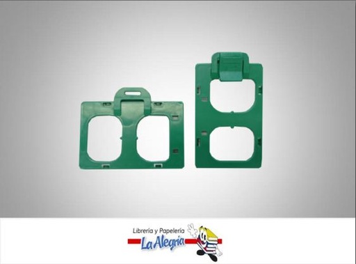[PCAM033] PORTA CARNET MULTIUSO VERDE GRAMA UND MARCA S/M   