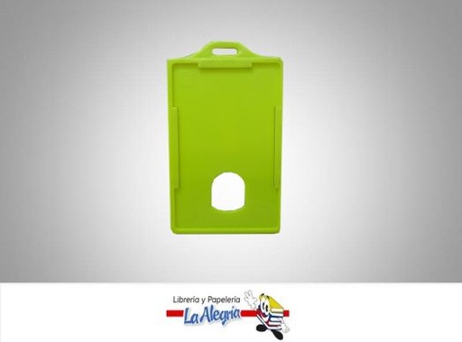 [PCAV111] PORTA CARNET VERTICAL AMARILLO NEON UND MARCA S/M   