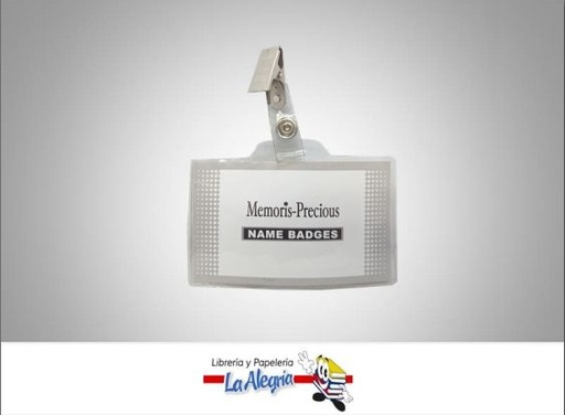 [PCCG101] PORTA CARNET FUNDA TRANSPARENTE C/GANCHO MARCA S/M   