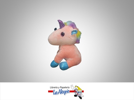 [PELU01] PELUCHE UNICORNIO PQ ROSA UND MARCA WOWWEE   