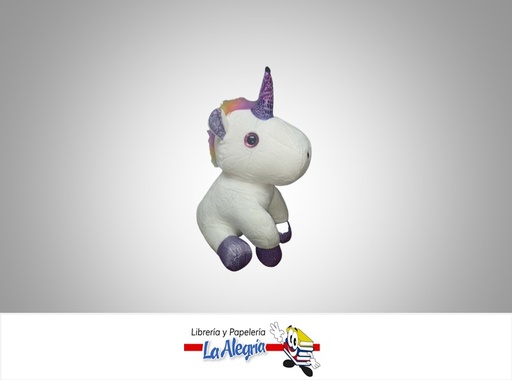 [PELU02] PELUCHE UNICORNIO PQ BLANCO UND MARCA WOWWEE   