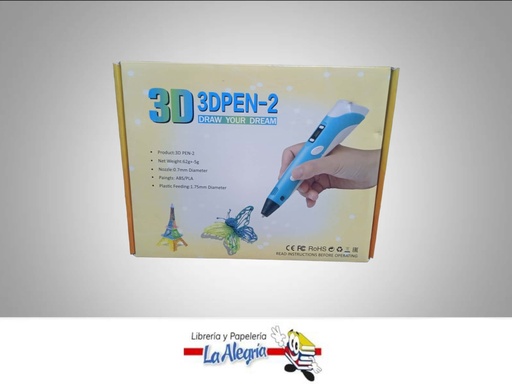 [PEN3D12VRP100B] BOLIGRAFO 3D 12V RP100B MARCA MYNT3D   